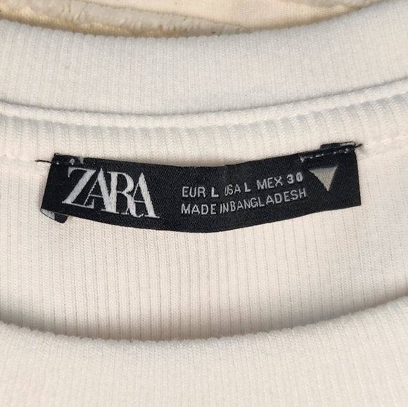 Zara Ribbed Tank Top - Picture 3 of 4